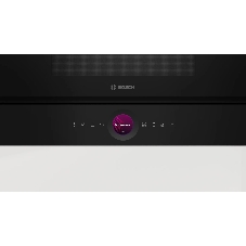 Встраиваемая микроволновая печь Bosch BER7321B1 900Вт, 5 режимов, кварцевый гриль,инвертер, 21 л, черный, петли справа