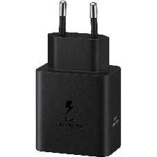 Сетевое зарядное устройство Samsung 45W (USB Type-C порт, кабель USB Type-C в комплекте), черное