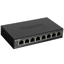 Коммутатор D-Link DGS-1100-08PV2/A4A, 8×1 Гбит/с, настраиваемый