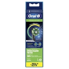 Сменные насадки для зуб. щетки ORAL_B 4 шт. черные