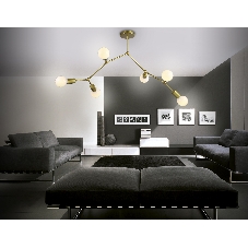 Светильник Ambrella light TR8038/6 BS латунь E27*6 max 40W D670*590