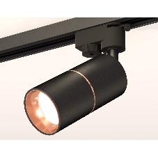 Светильник Ambrella light XT6302030 SBK/PPG черный песок/золото розовое полированное MR16 GU5.3