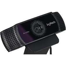 Веб-камера Logitech C922 Pro Stream 1920x1080, 30 кадр/с, USB Type-A, микрофон (2 шт, шумоподавление), автоматическая фокусировка, автоосвещение, универсальное крепление