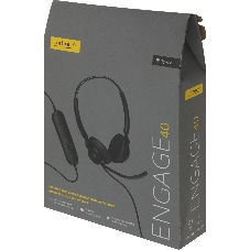 Гарнитура Jabra Engage 40 чёрный, проводная