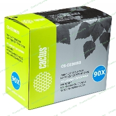 Картридж лазерный Cactus CS-CE390XS черный (24000 стр.) для HP LaserJet M602dn, M602n, M602x, M603dn, M603n, M603xh, M4555, M4555dn, M4555f, M4555fskm, M4555h