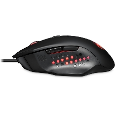 Мышь проводная Redragon Gainer черный, 3200 dpi, USB, кнопки - 6
