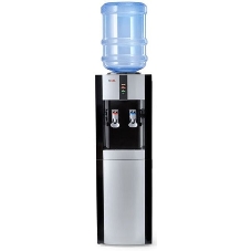 Кулер для воды AEL LD-AEL-47c, верхняя загрузка, нагрев 90 °С, охлаждение 15 °С, черный/серебристый