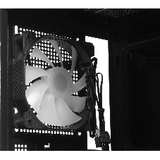 Корпус ACCORD ACC-ZM3B Black, Mini-Tower, чёрный, 1 x 120 мм
