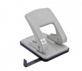 Дырокол Kw-Trio Stylish Heavy Duty 976L/GR, до 40 листов, металл серый, отверстий: 2, с линейкой