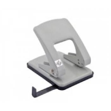 Дырокол Kw-Trio Stylish Heavy Duty 976L/GR, до 40 листов, металл серый, отверстий: 2, с линейкой