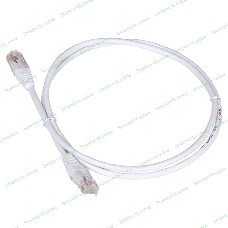 Патч-корд Lanmaster TWT UTP кат.5e, с заливными колпачками, 1.5 м, белый