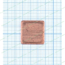Медная термопрокладка 0.4 мм - 1шт.