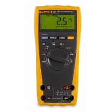 Мультиметр FLUKE 177цифровая 1000мА Диод тестжелтый черный 0,42кг