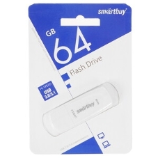 Флешка USB Smartbuy Scout black (SB064Gb2SCK), 64Gb, USB 2.0, R/W 15/8, черный