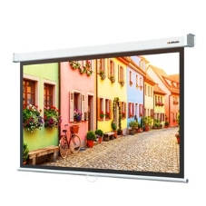Настенный экран Lumien Eco Picture 178х280 см (рабочая область 170х272 см) Matte White прямоуголный корпус, возможность потолочн./настенного крепления, уровень в комплекте, 16:10