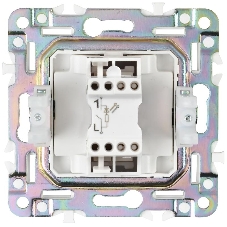 Выключатель 1-кл. IEK SKANDY SK-V07B 10А с индикацией бежевый SK-V10-1-10-K10