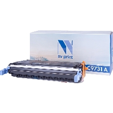 Картридж лазерный NVPrint совместимый HP C9731A Cyan для LJ Color 5500/5550 (12000k)