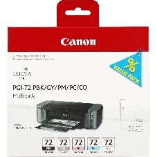 Картридж струйный Canon PGI-72 PBK/GY/PM/PC/CO Multi Pack (510 стр. 5 шт по 14 мл) для Canon PIXMA PRO-10, PRO-10S