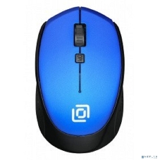 Мышь беспроводная Oklick 488MW синий/черный, 1600 dpi, радиоканал, USB, кнопки - 4