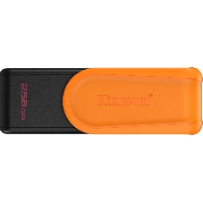 Флешка USB Kingston DataTraveler Exodia S (DTXS/256Gb), 256Gb, USB 3.2 Gen 1, R/W 70/25, оранжевый/черный