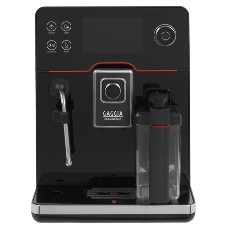 Кофемашина автоматическая Gaggia RI9781/01 NEW ACCADEMIA GLASS черный, молотый/зерновой, 1.6 л, 1900 Вт, 15 бар
