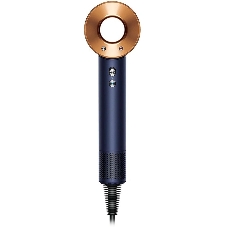 Фен Dyson HD07 синий/медный, 1600 Вт, компактный, ионизация