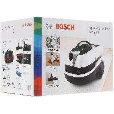 Пылесос моющий Bosch BWD421POW черный/красный, 2100 Вт, уборка сухая/влажная, пылесборник контейнер 2,5 л