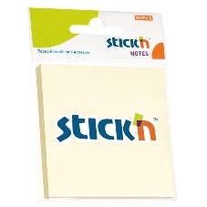 Блок самоклеящийся бумажный Stick`n 21198 76x76 мм, 100 листов, 70 г/м2, пастель, желтый, европодвес Блок самоклеящийся бумажный Stick`n 21198 76x76 мм, 100 листов, 70 г/м2, пастель, желтый, европодвес