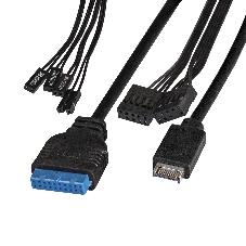 Компьютерный корпус Miditower ExeGate XP-334UC-XP600 (ATX, XP600 с вент. 12см, 1хUSB/1хUSB 3.0/1хTypeC, аудио, черный)