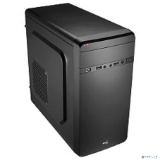 Компьютерный корпус Aerocool/Formula Qs-180 черный без БП mATX 1x80мм 2xUSB 2.0 1xUSB 3.0 audio