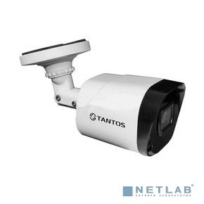 Камера IP 2-мегапиксельная уличная цилиндрическая Tantos TSi-Peco25FP с ИК подсветкой