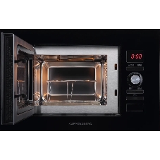Встраиваемая микроволновая печь Kuppersberg HMW 625 B 20 л, High-Tech, 800 Вт, черный