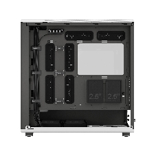 Компьютерный корпус без блока питания Fractal Design North XL TG Dark Tint, Full-Tower, 3x140мм, 2xUSB-A 3.2 + 1xUSB 3.2 Type-C E-ATX, ATX, mATX, mITX Wood panel, Chalk белый
