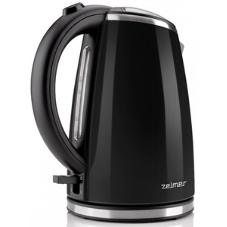 Чайник электрический Zelmer ZCK1274B 1.7 л, 2200 Вт, черный корпус: металл