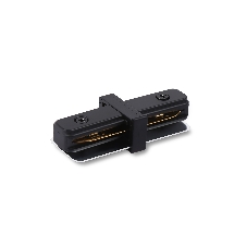 GL7160 BK черный матовый коннектор прямой для однофазного шинопровода Standard 220V NEW 79*35*20