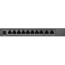 Коммутатор Mercusys MS110GMP, 8×1 Гбит/с PoE + 2×1 Гбит/с, неуправляемый