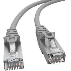 Патч-корд NTSS NTSS-PC-FTP-RJ45-5e-3.0-LSZH-GY NTSS-PC-FTP-RJ45-5E-3.0-LSZH FTP RJ-45 вил.-вилка RJ-45 cat.5e 3м серый LSZH (уп.:1шт) 26AWG