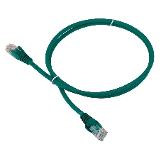 Патч-корд LANMASTER LSZH UTP cat.5e, 2.0 м, зеленый Патч-корд LANMASTER LSZH UTP cat.5e, 2.0 м, зеленый