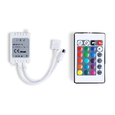 Контроллер GS11201 RGB 6A 12V 72W/ 24V 144W (ПДУ ИК CR2025)