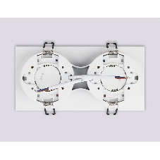 Светильник Ambrella light TN52423/2 WH/FR белый/белый матовый GX53 max 12W 210*105*45