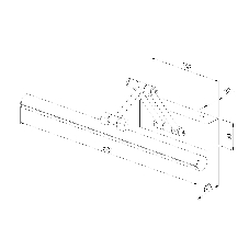 40156/LED / Светильник настенный светодиодный Monza бронза