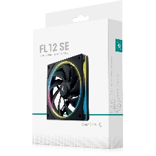 Вентилятор для корпуса Deepcool FL12 SE ARGb 120х120x25 черный 4-pin 28.67дБ (упак.:1шт) (R-FL12SE-BKAPN1-G) Ret