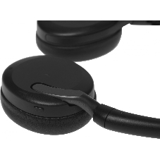 Гарнитура Jabra Evolve2 65 Flex чёрный, беспроводная, Bluetooth, до 32 ч