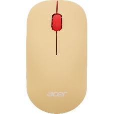 Комплект клавиатура + мышь Acer OCC205 беспроводной USB, 1200 dpi, розовый/бежевый