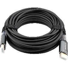 Кабель аудио-видео Cactus CS-HDMI-AOC-2-10 HDMI (m)/HDMI (m) 10м. позолоч.конт. черный