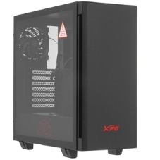 Компьютерный корпус XPG INVADER X черный (INVADERXMTWOF-BKCWW) Mid-Tower, Micro-ATX, Mini-ITX, Standard-ATX, USB 3.2 Gen2 Type-A, USB 3.2 Gen2 Type-C