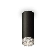 Светильник Ambrella Light XS6343020 SBK/CL черный песок/прозрачный MR16 GU5.3 (C6343, N6150)