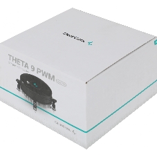 Кулер для процессора DEEPCOOL THETA 9 PWM 1700 черный/синий, 92 мм, алюминий, 3200 об/мин, 40.1 дБ, 4 pin, 65 Вт, 58 мм