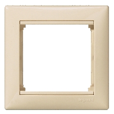 Рамка 1-м Valena горизонт. сл. кость (DIY-упак.) Legrand 695631