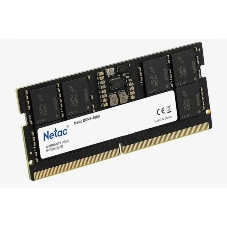 Оперативная память NETAC Basic, DDR5, 16GB (1x16GB), 4800MHz, CL40, SO-DIMM